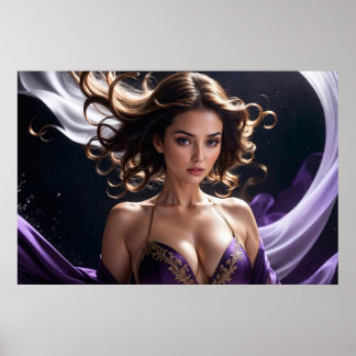 Dreams from the Alluring Woman of Purple Waters 5 Poster