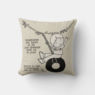 Dreams Hold You Cushion
