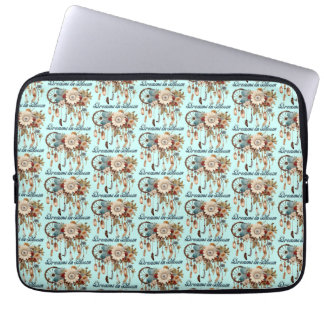 Dreams in Bloom pattern Laptop Sleeve