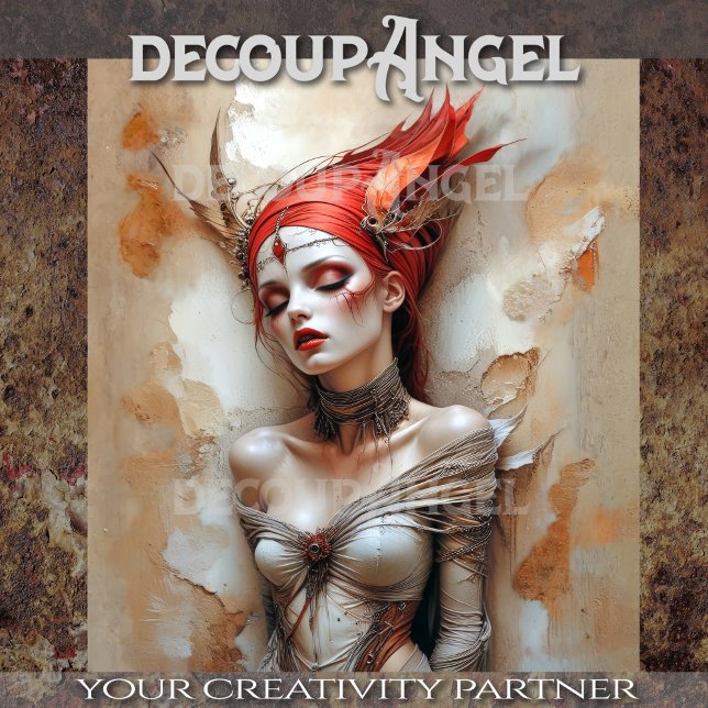 Dreams in Ink Decoupage Tissue Paper (Creator Uploaded)