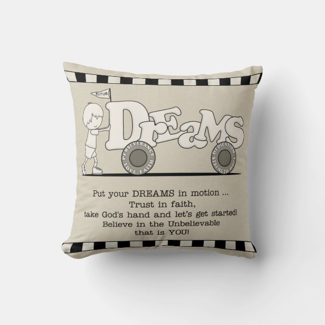 Dreams in Motion Cushion (Front)