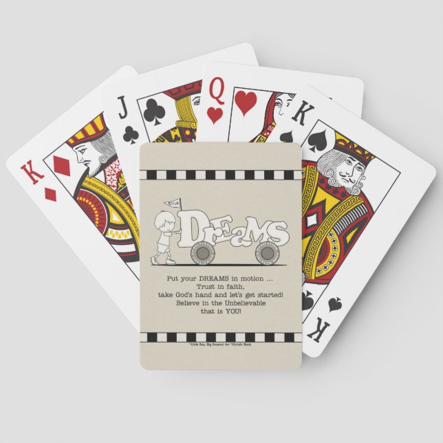 Dreams in Motion Playing Cards (Back)