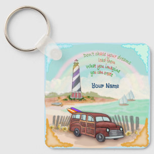Dreams Lighthouse Key Ring
