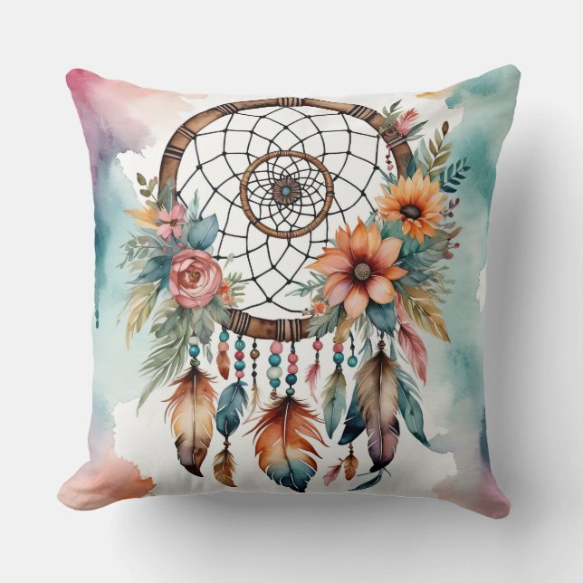 Dreams of Flowers Cushion (Front)