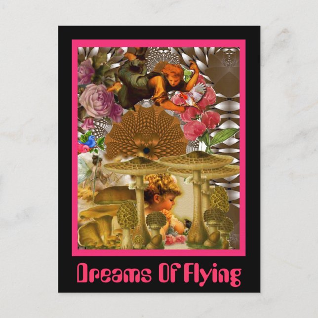 Dreams Of Flying Postcard (Front)