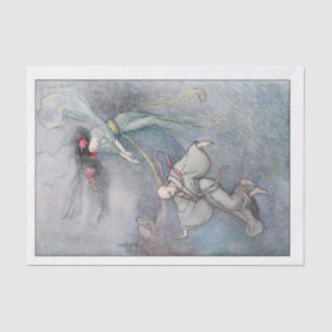 Dreams of flying tissue paper