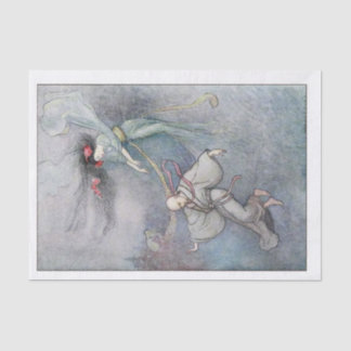 Dreams of flying tissue paper