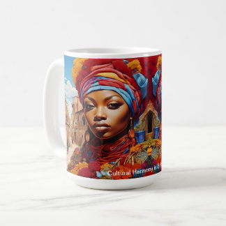 Dreams of Heritage: A Vibrant Future African Coffee Mug