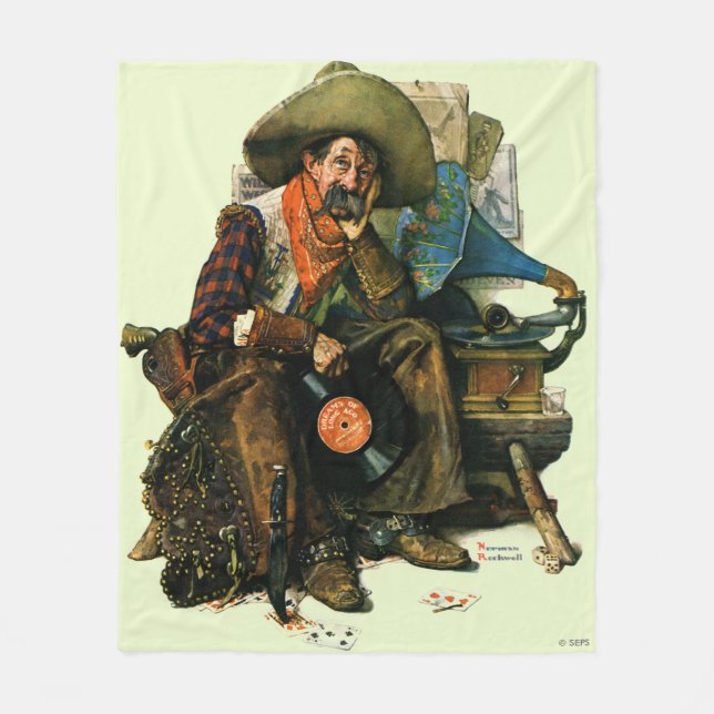 Dreams of Long Ago Fleece Blanket (Front)