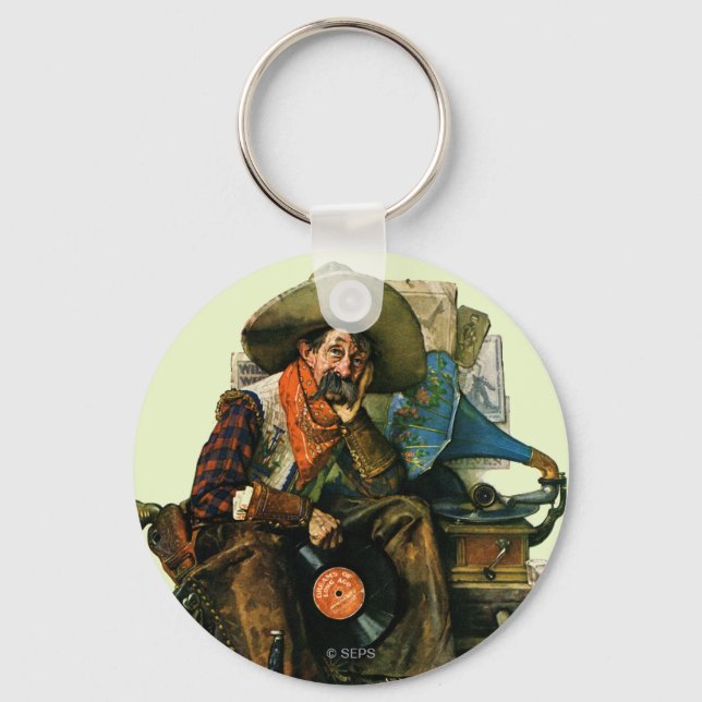 Dreams of Long Ago Key Ring (Front)