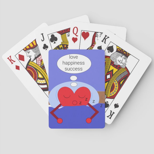 Dreams of My Heart Playing Cards (Back)