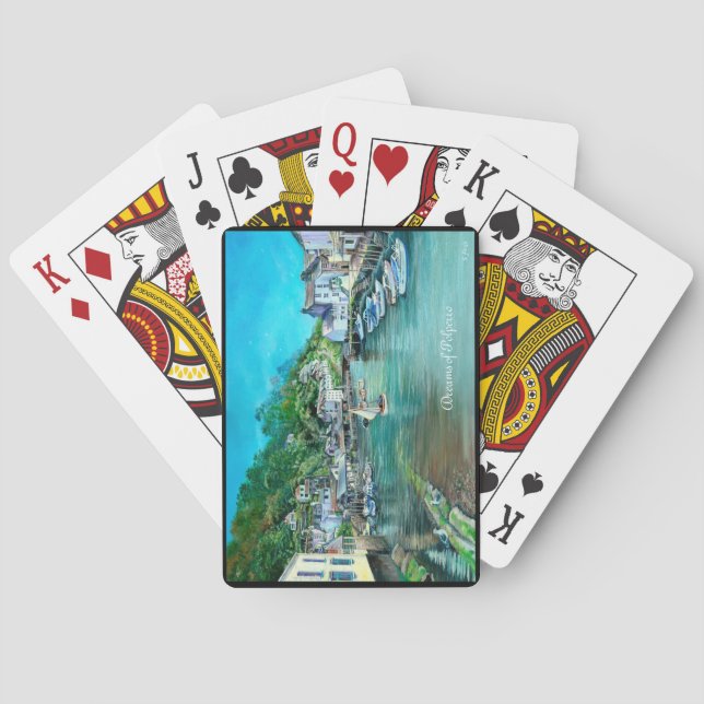 Dreams of Polperro Playing Cards (Back)