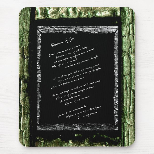 Dreams of Sin Mouse Mat (Front)