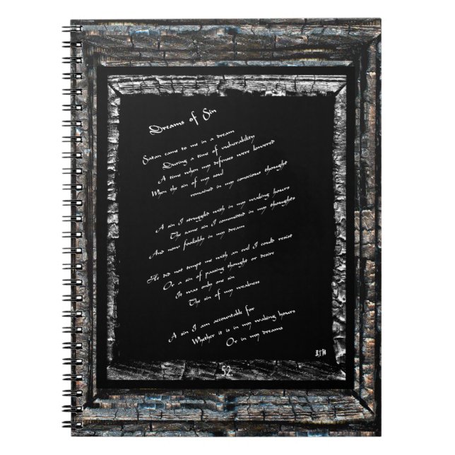 Dreams of Sin Notebook (Front)