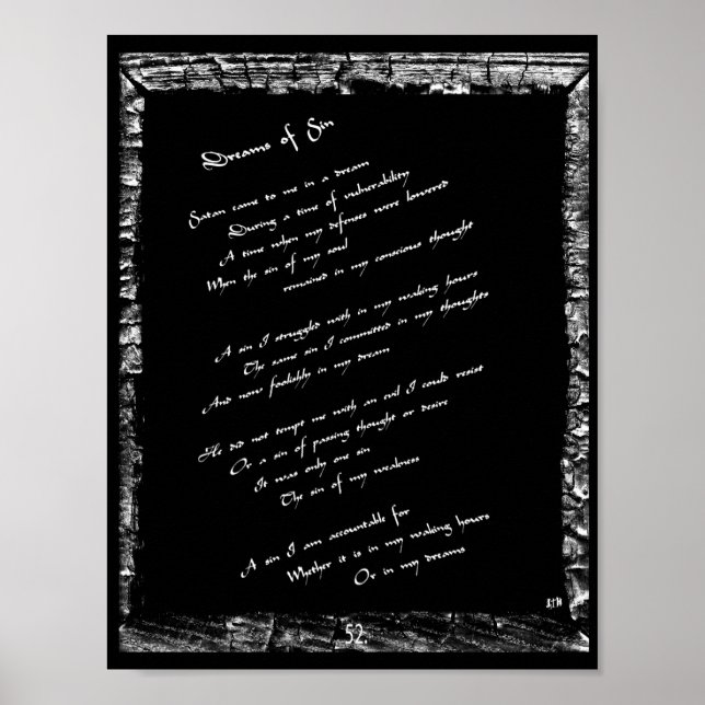 Dreams of Sin Poster (Front)