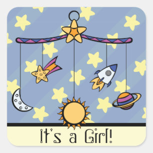 Dreams of Space Mobile Announcement Sticker