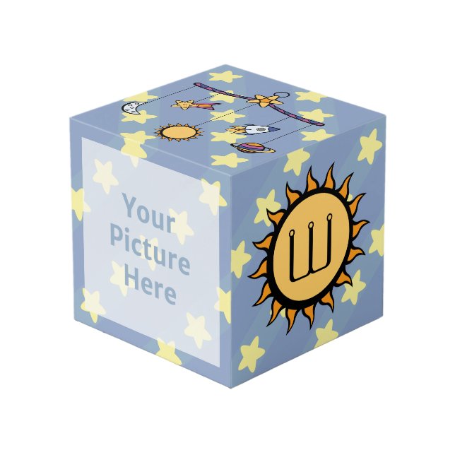 Dreams of Space Mobile Photo Cube (Front Angled)