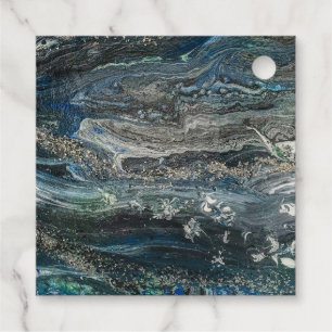 Dreams of the Ocean'20 abstract painting Favour Tags