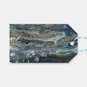 Dreams of the Ocean'20 abstract painting Gift Tags