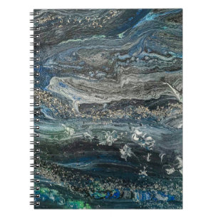 Dreams of the Ocean'20 abstract painting Notebook