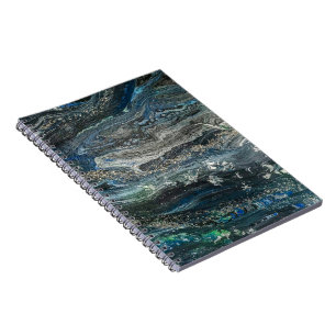 Dreams of the Ocean'20 abstract painting sea Notebook