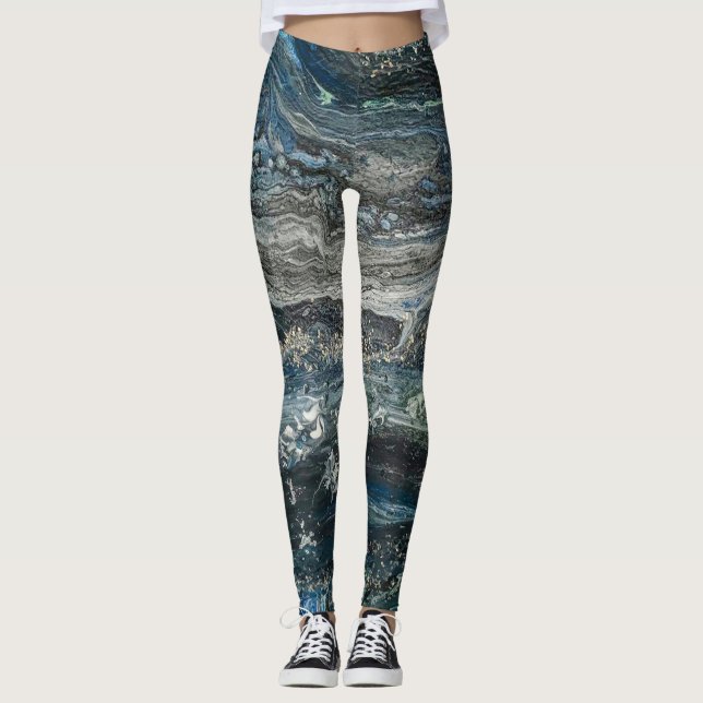 Dreams of the Ocean  Leggings (Front)