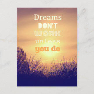 Dreams Postcard