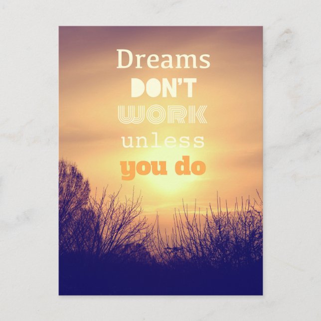 Dreams Postcard (Front)