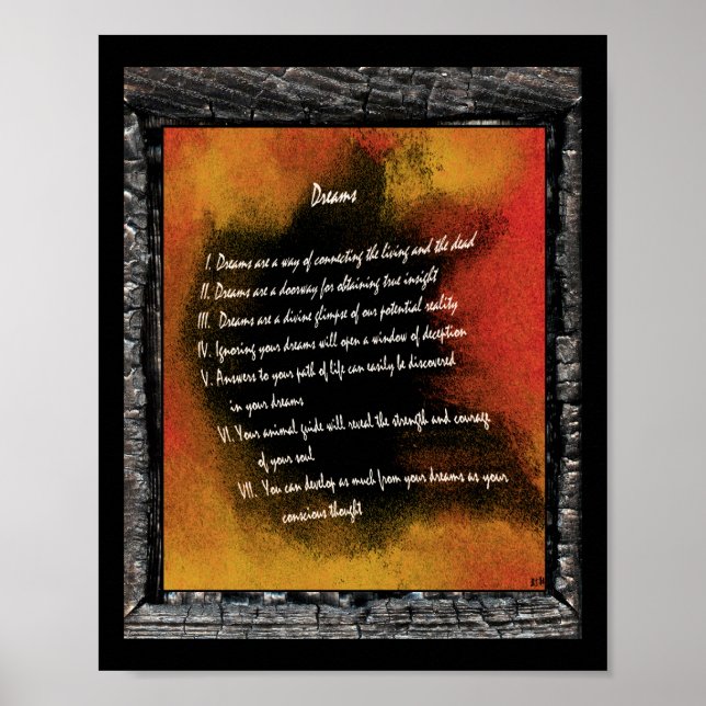 Dreams Poster (Front)