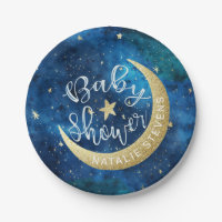 Dreams Really Do Come True Moon Stars Baby Shower