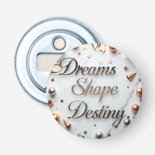 Dreams Shape Destiny Bottle Opener