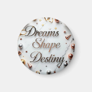 Dreams Shape Destiny Magnet