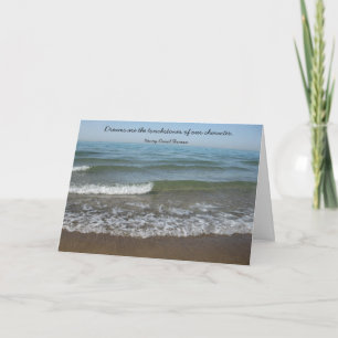 Dreams Thoreau Graduation Card