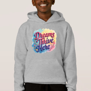 Dreams Thrive Here - Vibrant & Uplifting Abstract 