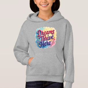 Dreams Thrive Here - Vibrant & Uplifting Abstract