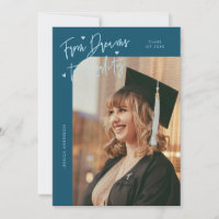 Dreams to Reality Curved Photo Teal Grad