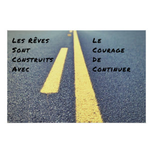 "Dreams" Wall Poster Positive Quote