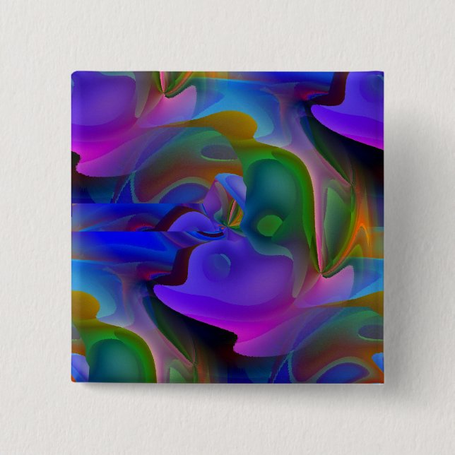 Dreamscape 15 Cm Square Badge (Front)