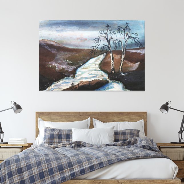 Dreamscape Canvas Print (Insitu(Bedroom))