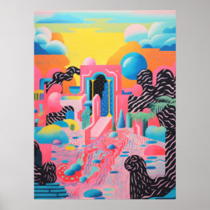Dreamscape Harmony Poster