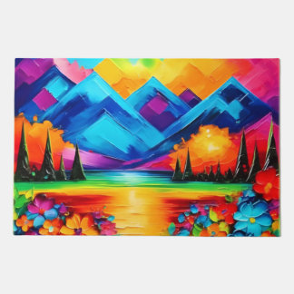 Dreamscape Horizon Painting Doormat
