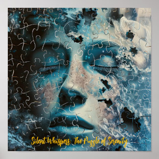 Dreamscape Reflection Puzzle Poster