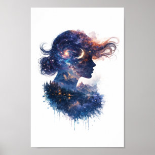 Dreamscape Silhouette Series Poster