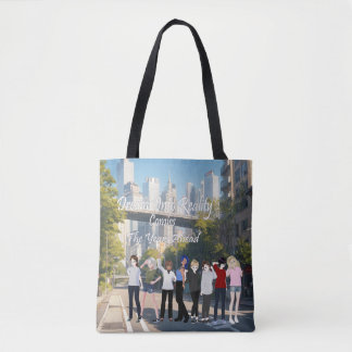 DreamsIntoReality The Years Ahead Cover Art Tote Bag