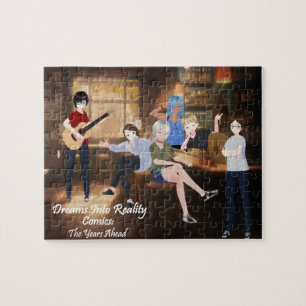 DreamsIntoRealityComics The Bar Cover Art Jigsaw Puzzle