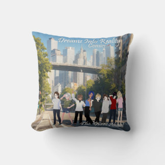 DreamsIntoRealityComics The Years Ahead Cover Art Cushion