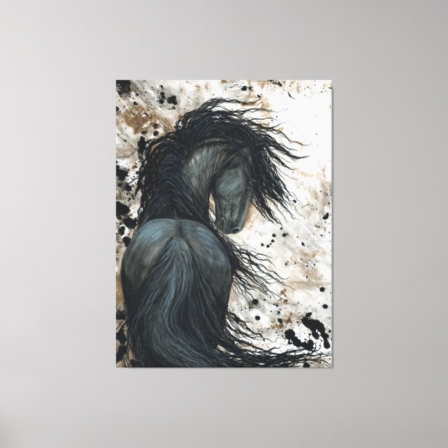DreamWalker Horse Canvas Art Print by Bihrle (Front)