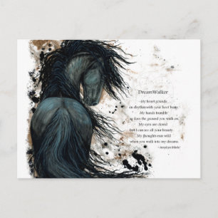 DreamWalker Horse Postcard by Bihrle