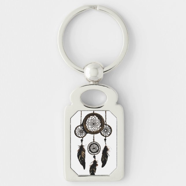 Dreamweaver Charm Key Ring (Front)