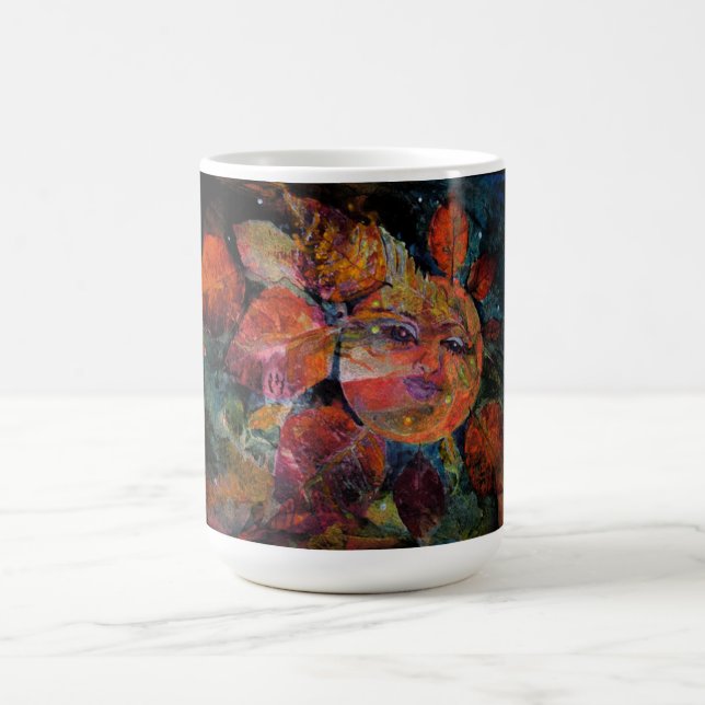Dreamweaver Sun Art Coffee Mug (Center)